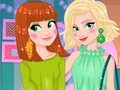 Laro Kulay ng Frozen Sisters ng Taon online