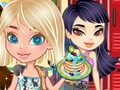 Laro Ang mga batang babae ay kumain ng Pancake  online