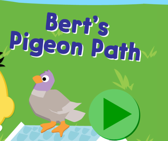 Laro 123 Sesame Street: Pigeon Path ng Bert online