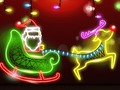 Laro Mga puzzle ng Pasko ilaw  online