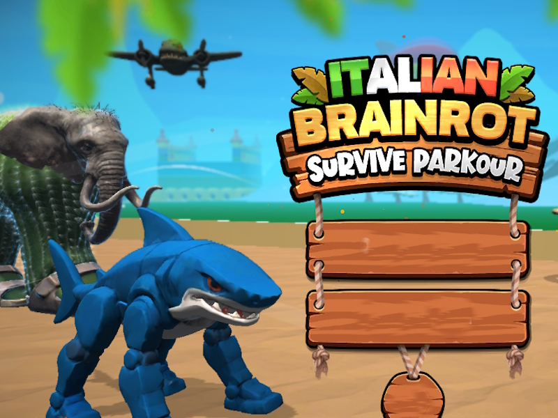 Laro Ang Italian Brainrot ay nakaligtas sa parkour online