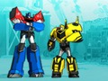 Laro Mga transformer. Robots in Disguise: Super Mini Striker  online