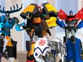 Laro Mga transformer. Robots in disguise: Magkaharap ang paksyon  online