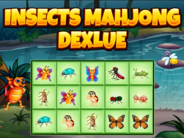 Laro Mga Insekto Mahjong Deluxe online