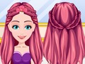 Laro Mga hairstyle na tinirintas sa tag-init  online