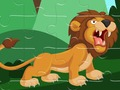 Laro Malakas na Lions Jigsaw  online