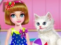 Laro Kitty: pag-aalaga at gupit  online