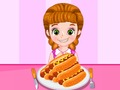 Laro Paligsahan ng Pagkain ng Hotdog ng Princess  online