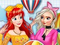 Laro Mga fashion prinsesa at balloon festival  online