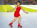 Laro Palakasan sa taglamig: Ice skating  online