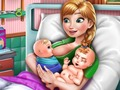 Laro Kapanganakan ng Ice Princess Twins  online