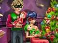 Laro Dotted Girl Family Christmas online