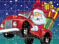 Laro Jigsaw ng mga sasakyan ng Pasko online