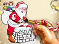 Laro Pangkulay ng Christmas Santa  online