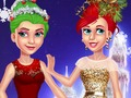Laro Christmas tree inspired hairstyles online