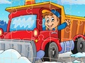 Laro Winter Truck Jigsaw online