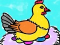 Laro Libro ng pangkulay ng manok online
