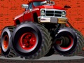 Laro Crazy Monster Truck Puzzle online