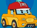 Laro Robocar Poli pangkulay ng libro online