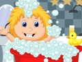 Laro Baby bath jigsaw online