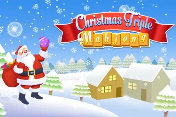 Laro Christmas Triple Mahjong online