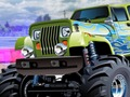 Laro Monster Truck Beach Surfing online