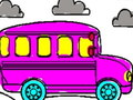 Laro Book ng Pangkulay sa Bus ng Paaralan  online