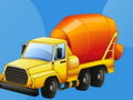 Laro Itinaas ng Jigsaw ng Cartoon Trucks  online