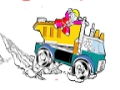 Laro Pangkulay ng Lego Trucks  online
