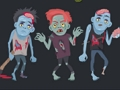 Laro Mga pangkulay ng Zombies at Skeletons  online