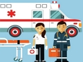Laro Mga Pagkakaiba ng Mga Trak ng Ambulansya  online