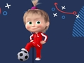 Laro Masha at ang Bear Football  online