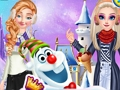 Laro Istilo ng Taglamig ng Mga Prinsesa At Olaf  online