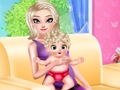 Laro Princess Elsa Baby Ipinanganak online