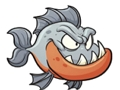 Laro Mga Cute Piranha Jigsaw Puzzles  online