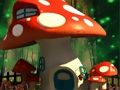 Laro Nakakatawang Mga Bahay ng Mushroom na Itinaas ng Jigsaw  online