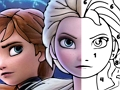 Laro Kulay Ayon sa Bilang Na May Frozen II  online