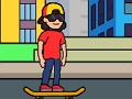 Laro Skateboard wheelie online
