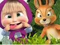 Laro Masha at ang Koleksyon ng Itinaas ng Jigsaw Puzzle  online