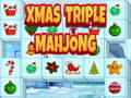Laro Xmas triple Mahjong online