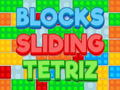 Laro Mga bloke ng sliding tetrizс  online