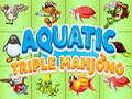 Laro Aquatic triple Mahjong online