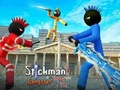 Laro Stickman Police vs Gangsters Street Fight online