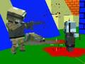 Laro Pamamaril sa Zombie Blocky Gun Warfare  online