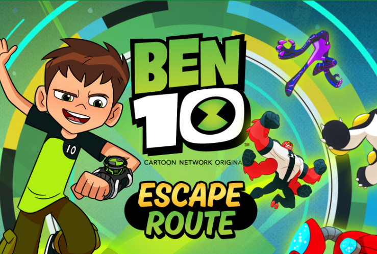Laro Ben 10 na ruta ng pagtakas online