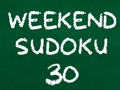 Laro Weekend Sudoku 30 online