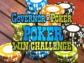 Laro Gobernador ng Poker Poker panalo Hamon  online