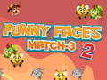 Laro Nakakatawang mukha match-3 2 online