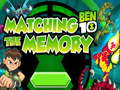 Laro Ben 10 na tumutugma sa memorya online