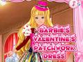 Laro Patchwork Dress ng Valentine's Barbie  online